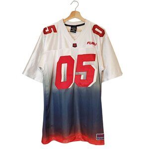 Vintage y2k Fubu 05 oversized football jersey shirt white size M